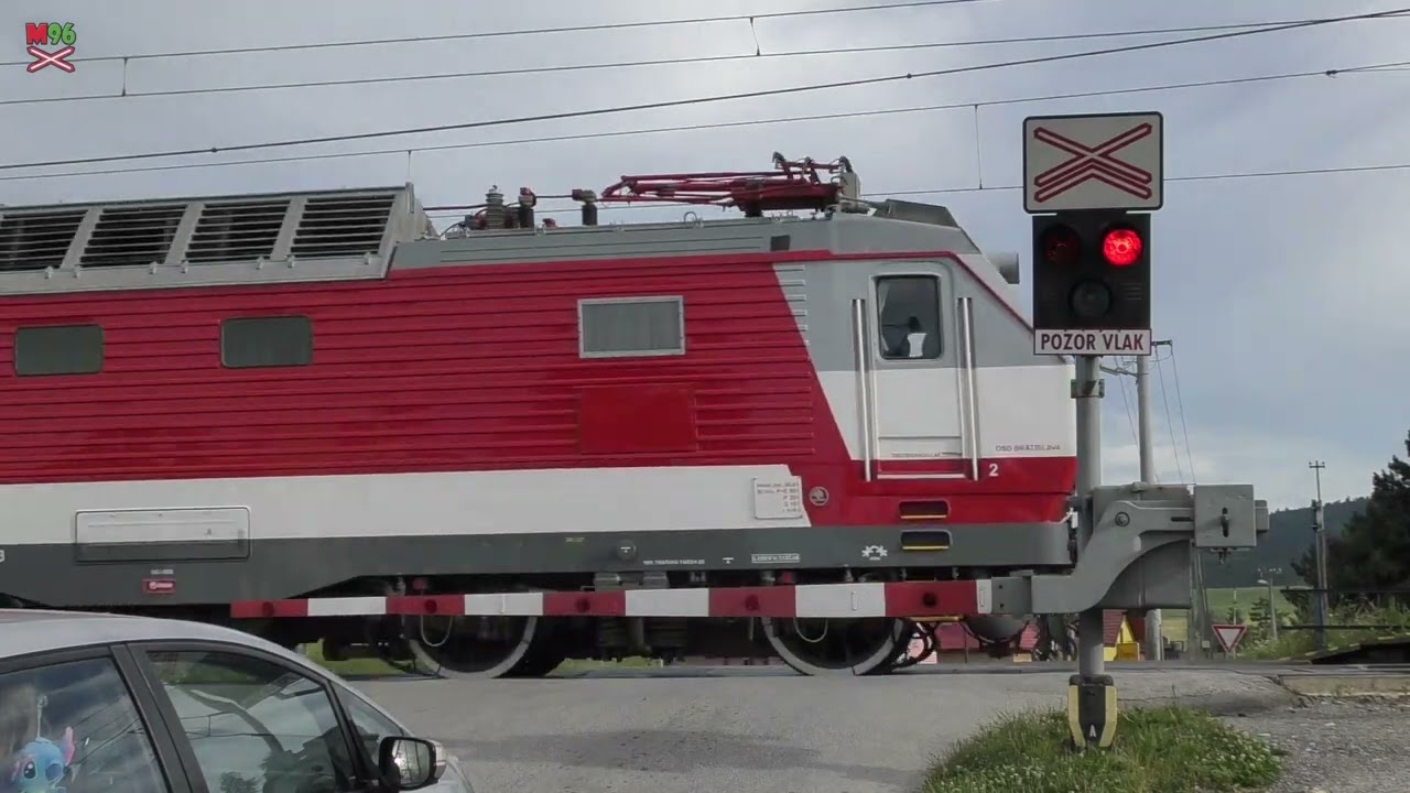 Železničné priecestie Smižany [SP0129] - 6.7.2024 / Železniční přejezd / Slovak railroad crossing