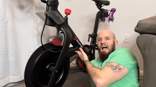 Original Peloton Bike | Indoor Stationary Exercise Bike with Immersive 22" HD Screen.