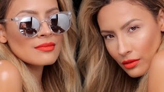 Pool Party Glam - Quick Easy Makeup Look - Desi Perkins