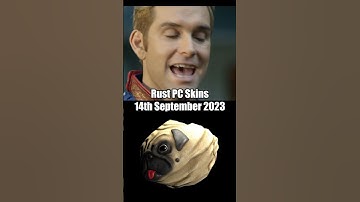 Rust PC Skins 14th September 2023 #rust #shorts #meme