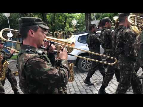 Avante camaradas (Dobrado 220) - Legendado. ❤️🇧🇷🎶 #brasil #banda  #exercito 