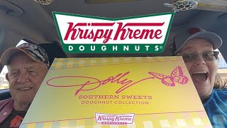 Krispy Kreme NEW Dolly Parton Southern Sweets Doughnut Collection Review #foodreview #fastfood