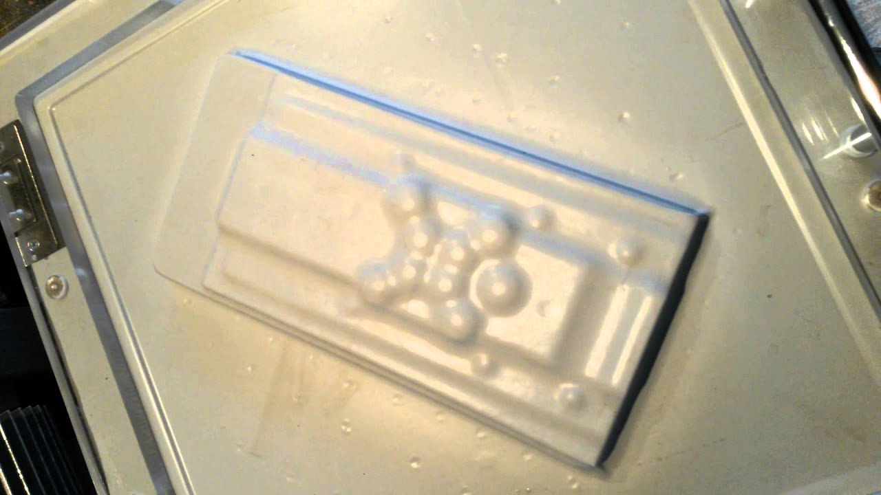 Vacuum press, testing new mold YouTube