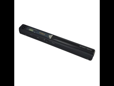 Vupoint Magic Wand Portable Scanner Pds St415 Vps Product Review Youtube