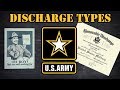 Types of Army discharges