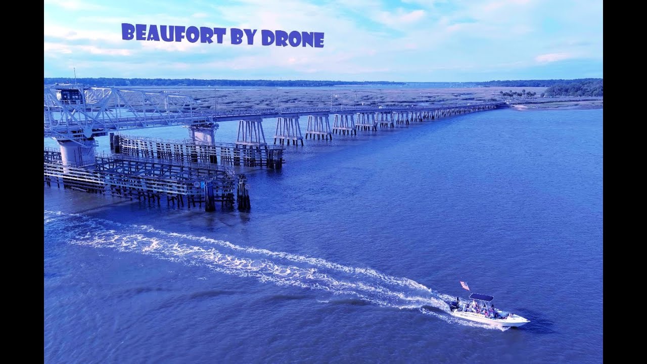 Memorial Day Weekend 2021 in Beaufort, SC by Drone