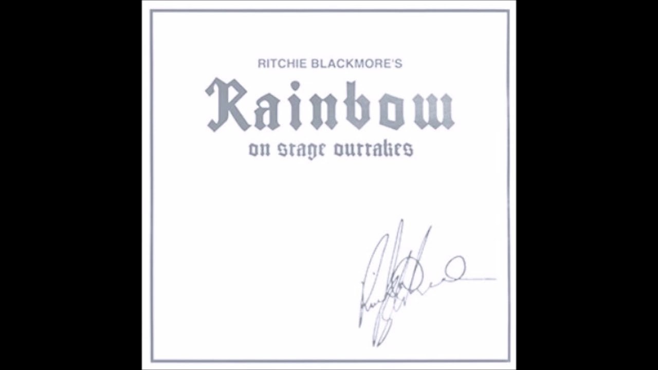 Rainbow － On Stage Outtakes (Gift CDR) | cinnamon の音楽ブログ