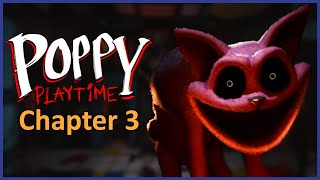 Unveiling Playcares Horrors: Poppy Playtime Chapter 3 FULL Gameplay (No Commentary)