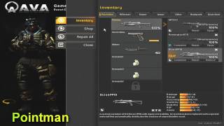 AVA - Smug 2nd Lieutenant - Weapons and Stats