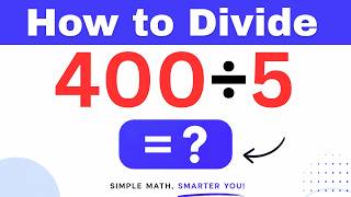 400÷5 Divide 400 by 5 (Long division Method)