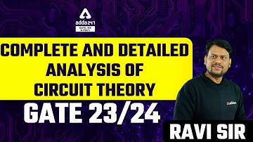 Complete circuit theory on YouTube by Ravi sir