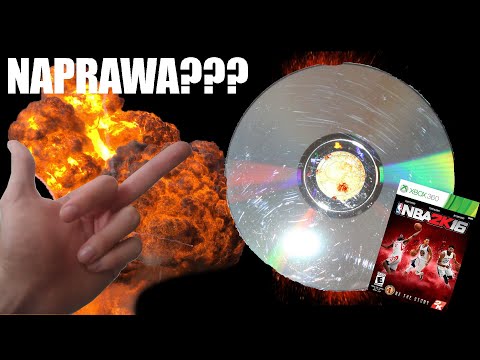 Jak naprawić rysy na płycie CD  *udało się?*