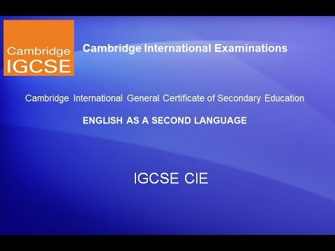 Introduction to IGCSE International General Certificate of Secondary  Education International General Certificate of Secondary Education  University of Cambridge. - ppt download