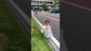 Baby Pups Collect Trash To Trade For Labubu homeessentials labubu