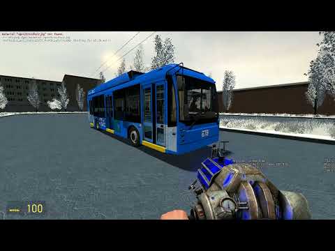 Garry's Mod: Trolleybus System: Добавление своих скинов для троллейбусов