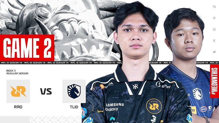 RRQ HOSHI vs TEAM LIQUID ID | Regular Season Week 3 Day 3 | Game 2 | #MPLIDS14