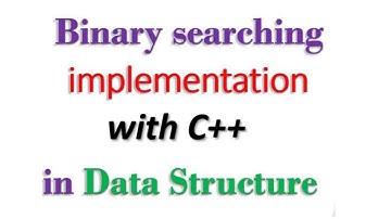 Binary searching implementation with C++ in Data structure በአማረኛ/in Amharic part #2