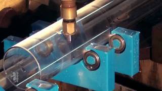 Cutting Glass with an OMAX Abrasive Waterjet