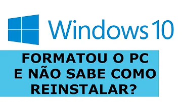 Como reinstalar o Windows no meu notebook?