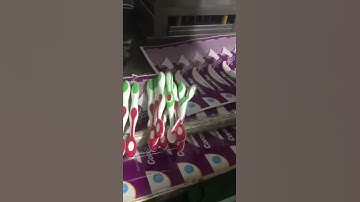 vertical injection molding machine for two color toothbrush handle making pp and tpr material