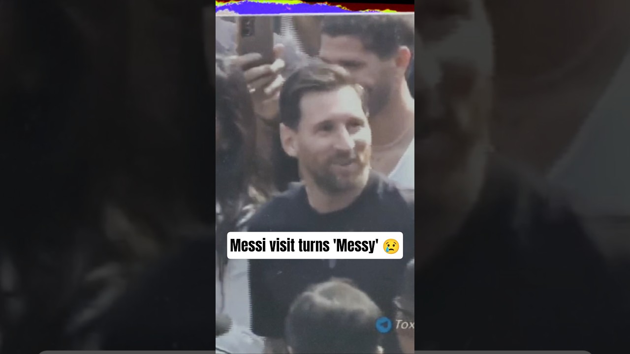 Messi Event at Kolkata was a sheer disappointment 😢