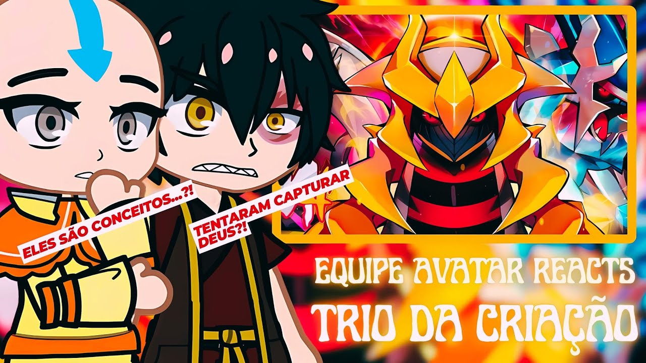 Equipe Avatar React ao Rap Trio da Criação | (Pokémon) | (M4rkim)