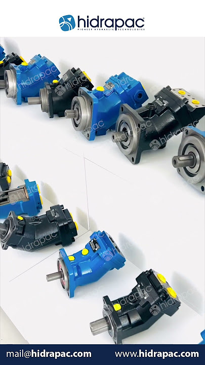 Hidrapac Hydraulic Bent Axis Piston Pumps Hydraulic Motors Dual Flow Pumps Variable Piston Pumps 1