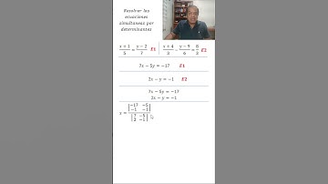 Simultaneous Equations by Determinants 04 part 10 #mathematics #algebraically
