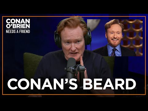 Conan Cut Himself Shaving | Conan O'Brien Needs A Friend