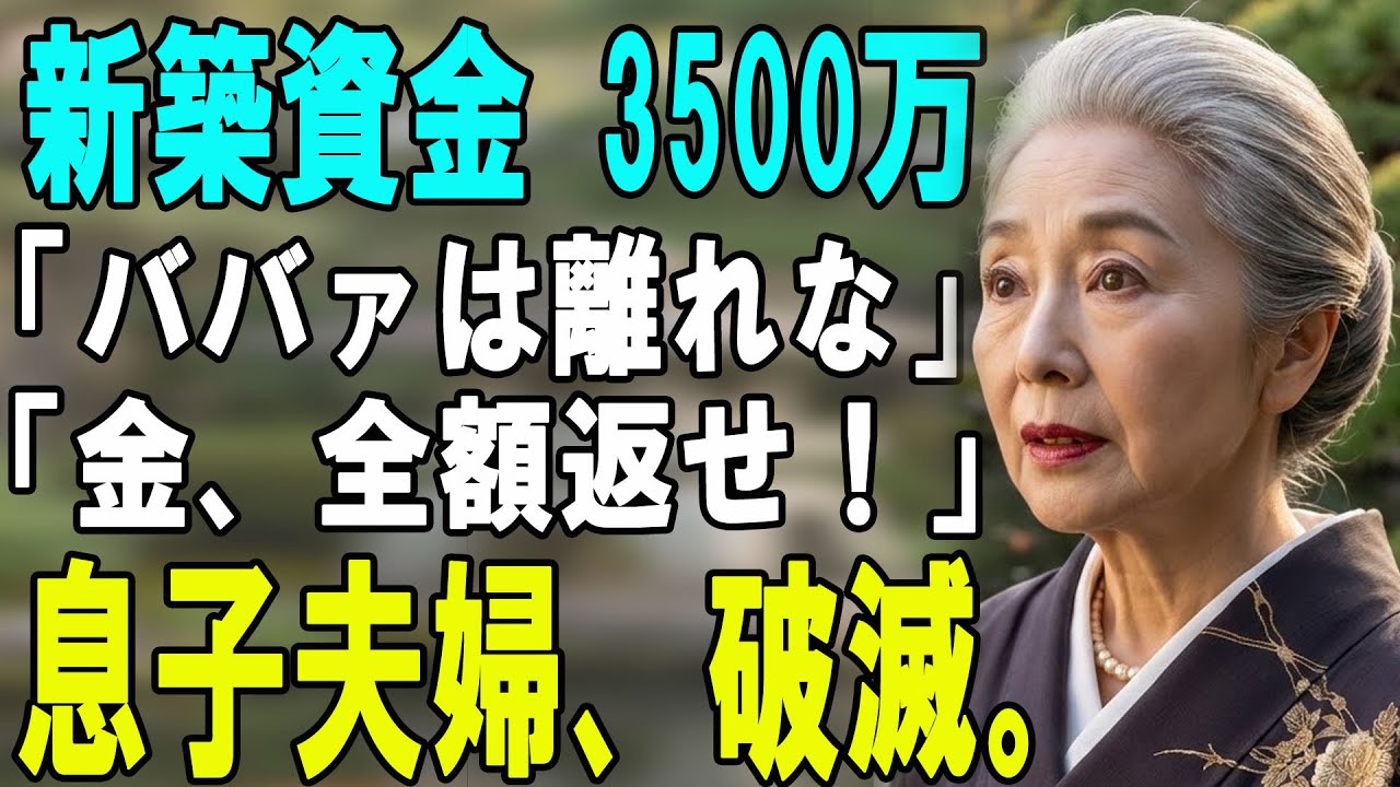 「お義母さんは家族じゃないんです。ただの同居人、いえ、遺跡老みたいなものかしら」...