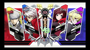 Ragna & Yu vs Hyde & Ruby - BlazBlue: Cross Tag Battle