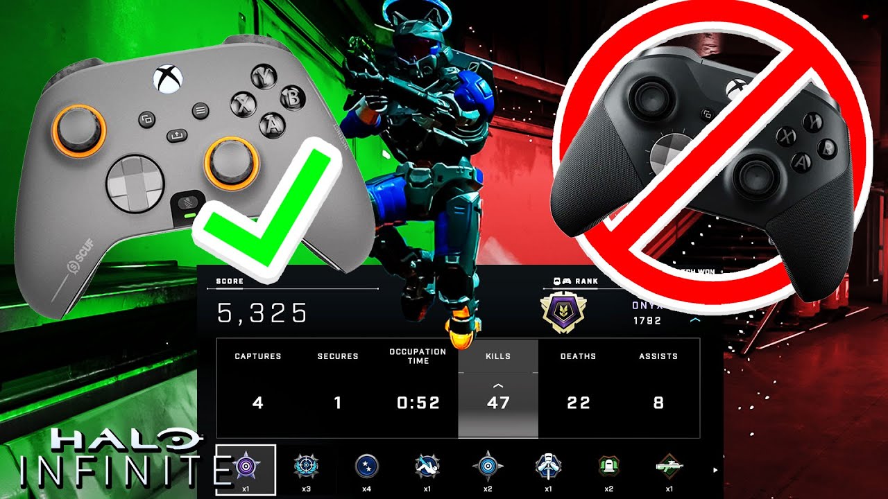 47 KILL BOMB WITH MY NEW CONTROLLER! SCUF INSTINCT PRO IS THE BEST