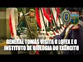 Comandante do Exército visita o LQFEx e o Instituto de Biologia do Exército, no RJ