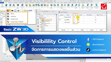 Visibility Control ใน ZW3D | ซ่อน–แสดงชิ้นส่วนง่าย ๆ แค่คลิกเดียว!