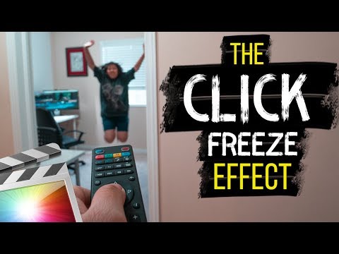 Time FREEZE Click Effect | Final Cut Pro X Tutorial