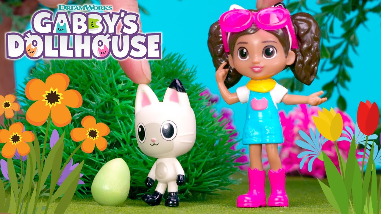 Planting Seeds for Kitty Fairy's Magical Garden GABBY'S DOLLHOUSE TOY