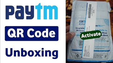 Paytm QR Code Unboxing & Activate || Paytm qr code stand unboxing || Paytm qr code ‎@Paytm