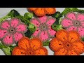 Flor de crochê simples /FLOR LILI / flor rasteira / flor para aplicações e chaveiros