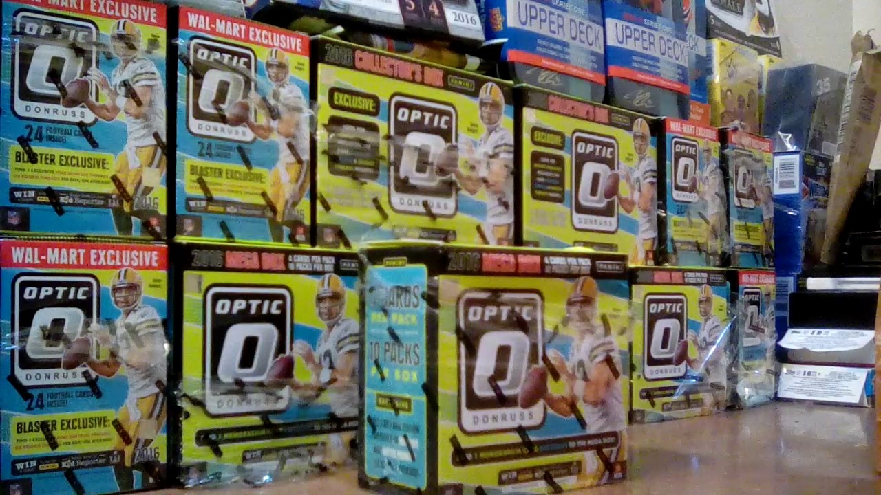 2016 Donruss Optic Football Walmart Exclusive Blaster 7