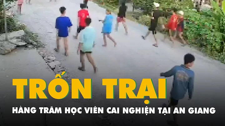 Video hàng trăm học viên cai nghiện bỏ trốn tại An Giang, đã bắt lại khoảng 100 người