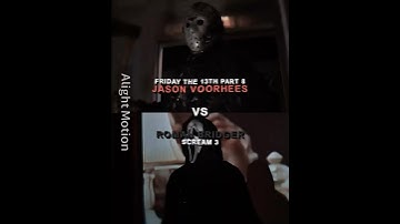 Roman Bridger (Scream 3) VS Jason Voorhees (Part 8)