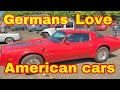 Germans love American cars   American car show in Krefeld