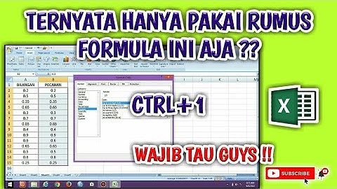 CARA MENGKONVERSI BILANGAN DESIMAL MENJADI BILANGAN PECAHAN DI MICROSOFT EXCEL