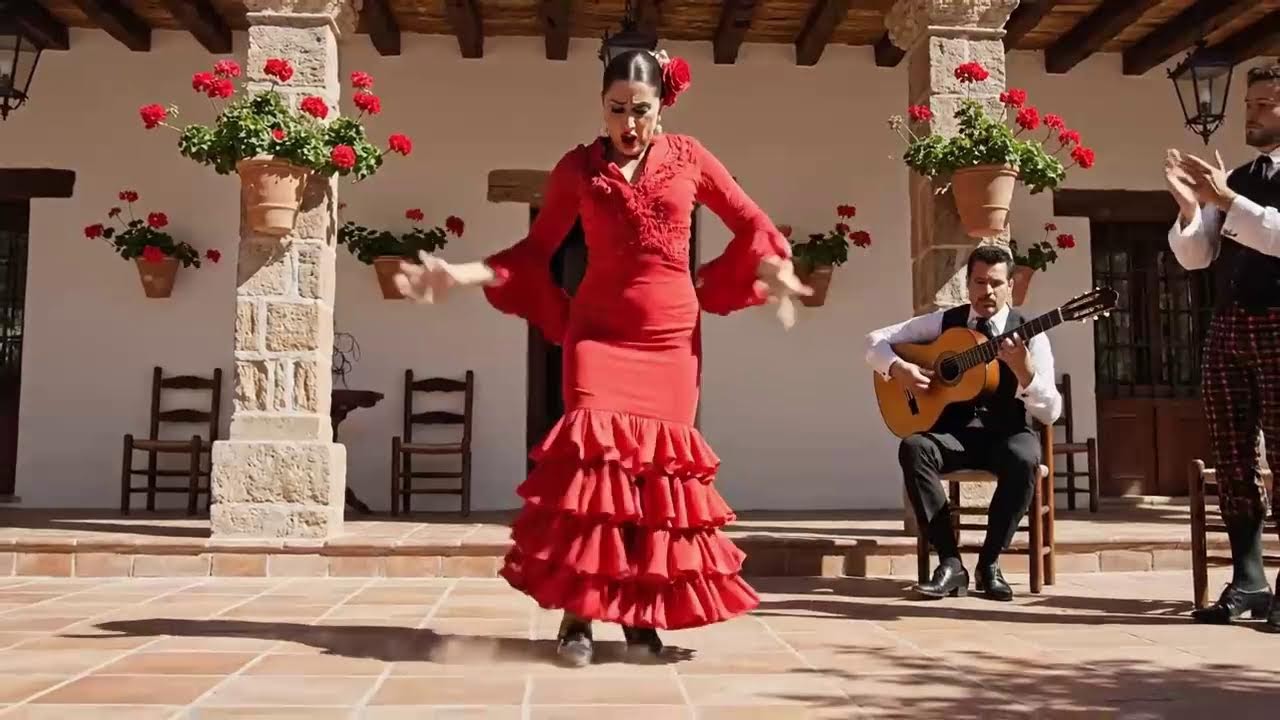 A BEAUTIFUL FLAMENCO GUITAR! Guitar & Oud Fusion That Warms the Heart | Flamenco Music Dance 🌙