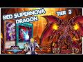 TIER 3 RED SUPERNOVA DRAGON DECK DUEL LINKS | DARK RULER RANKED GAMEPLAY