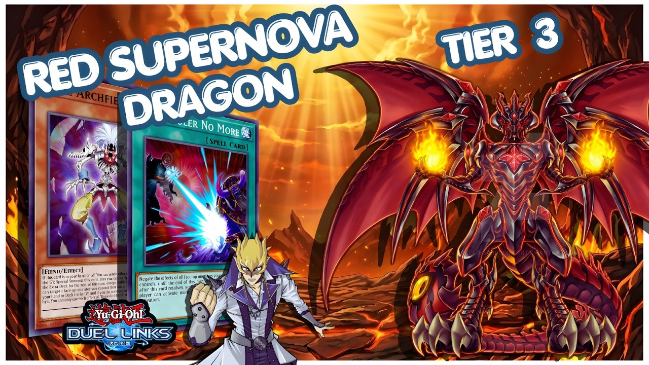yugioh red supernova dragon deck Red Supernova Dragon Deck Box - Holds 100 Double Sleeved Cards & Dice Tray
