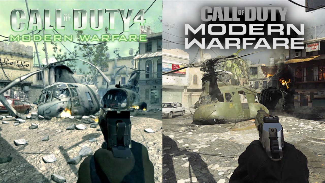 Crash Map Comparison - Modern Warfare vs COD4 (2019/2007) 