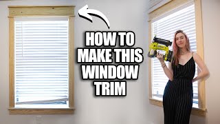 SIMPLE CRAFTSMAN TRIM! Build / Install - House Renovation Vlog Ep 5, saving $$ on home improvements by as told by Brittany 172 views 1 year ago 20 minutes