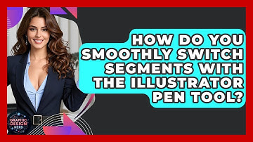 How Do You Smoothly Switch Segments With The Illustrator Pen Tool? - Graphic Design Nerd