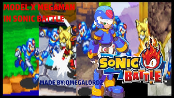 Sonic Battle Hacking Showcase-Model X
